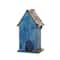 Glitzhome® Distressed Wooden Birdhouse with Leaves